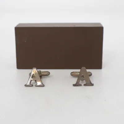 Boutons de manchette (Argent) Argent