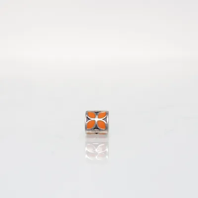 Berlock (Silverfärgad, Orange) från Pandora Silver