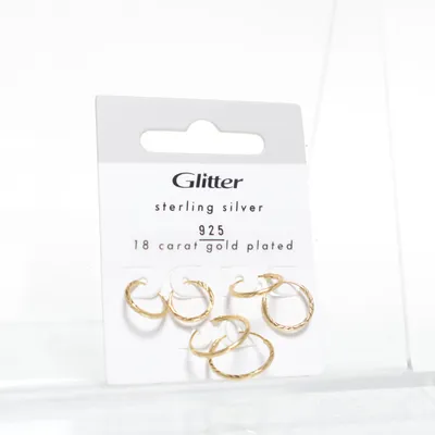 Oorbellen (Goud) van Glitter Zilver