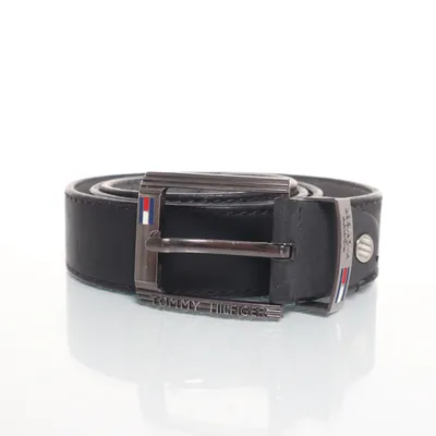 Riem (Zwart) van Tommy Hilfiger Leer