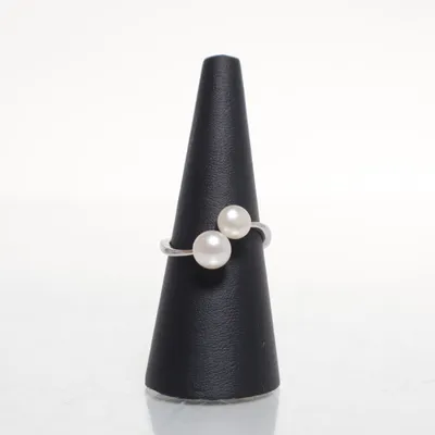 Ring (Zilver, Wit) Zilver