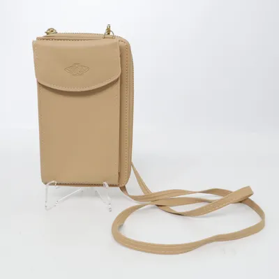 Mobile bag (Beige) from Ale-Hop Polyurethane