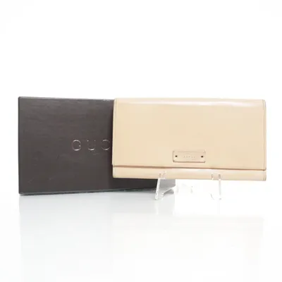 Portemonnee (Beige) van Gucci Leer
