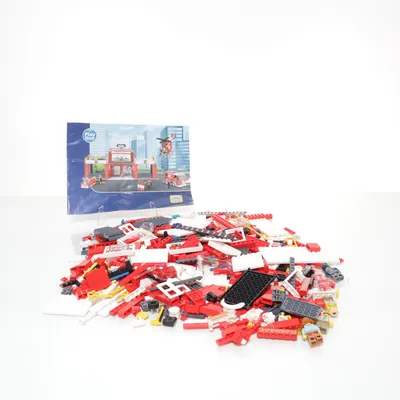Bouwset (Rood, Wit, Zwart) van Playtive