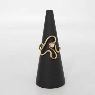 Ring (Guld, Hvid) fra Pco Sølv