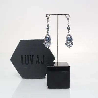 Oorbellen (Blauw, Zilver) van Givenchy Onbekend materiaal
