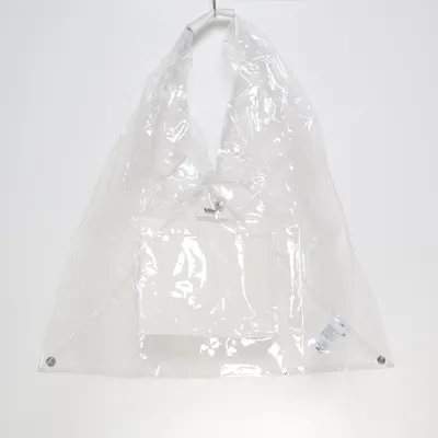 Schoudertas (Transparant) van MM6 by Maison Margiela Katoen, Leer