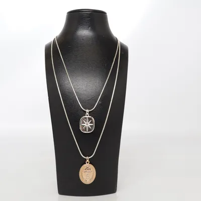 Necklace (Silver, Gold) from Ioaku Unknown metal
