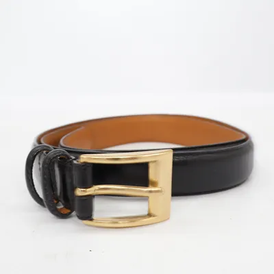 Belt (Black) from Lauren Ralph Lauren Leather