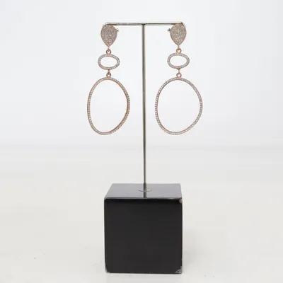 Örhängen (Guldfärgad) Okänd metall, Silver