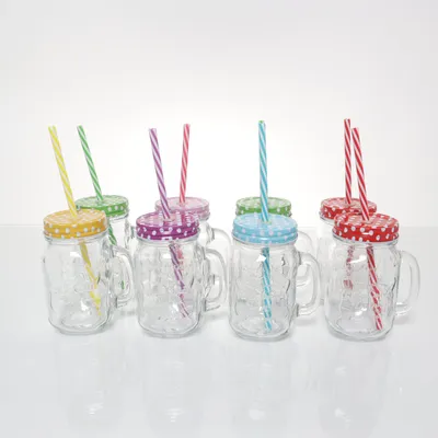 Take away mugg (Transparent, Grön, Vit)