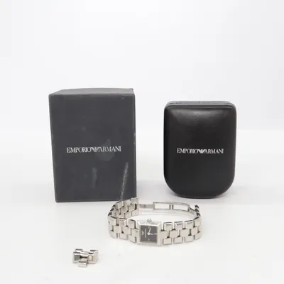Armbandsur (Silverfärgad, Blå) från Giorgio Armani