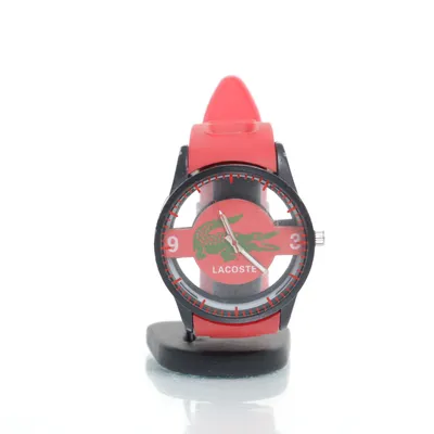 Wristwatch (Black, Red) from Lacoste