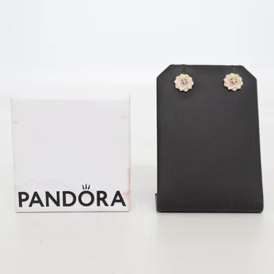 Örhängen (Silverfärgad, Rosa, Vit) från Pandora Silver