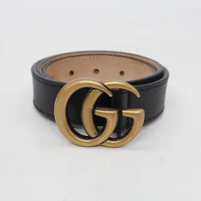 Belt (Children's Leather Double G) from Gucci