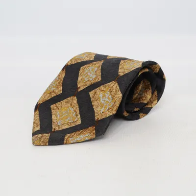 Tie (Brown, Black, Multicolored) from Ermenegildo Zegna Silk