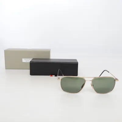 Zonnebril (TB-103-A-GLD-58) van Thom Browne