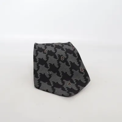Tie (Black, Gray) from Valentino Silk