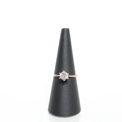 Ring (Guld, Hvid) Forgyldt