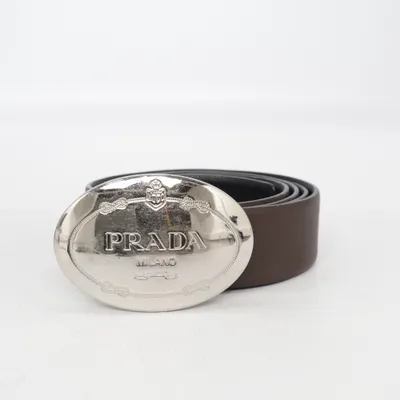 Belt (Brown, Black) from Prada