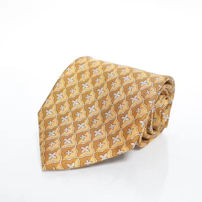 Stropdas (Geel, Meerkleurig) van Yves Saint Laurent Zijde
