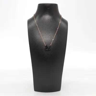 Collier (Noir, Or) de Swarovski Argent