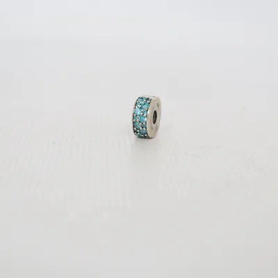 Charm (Silver, Blue) from Pandora Silver