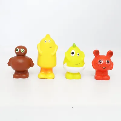 Leksaksfigur (Gul, Orange) från Babblarna