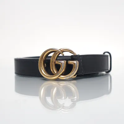 Riem (409417) van Gucci Leer