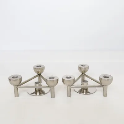 Candlestick (Silver) from Søstrene Grene