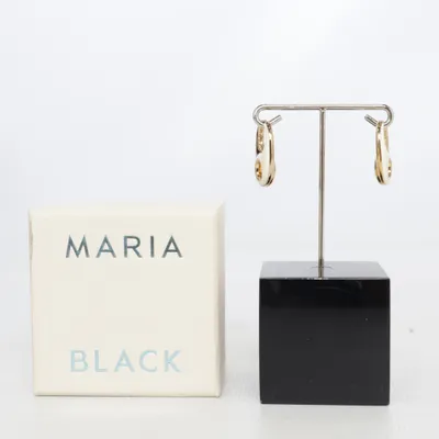 Oorbellen (Goud, Wit) van Maria Black Zilver