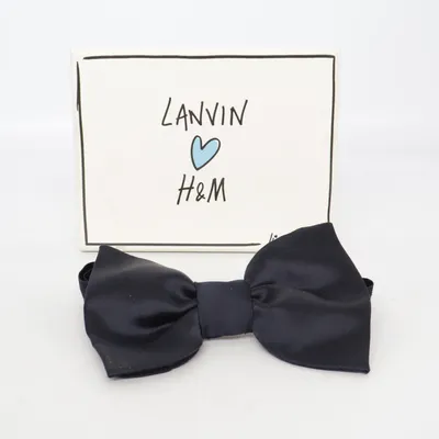 Vlinderdas (Zwart) van Lanvin x H&M Zijde
