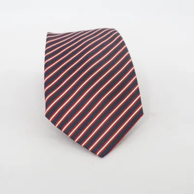 Tie (Blue, Red, White) from Z Zegna Silk