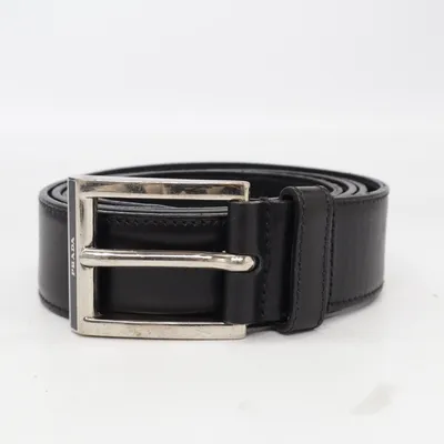 Belt (Black) from Prada Leather
