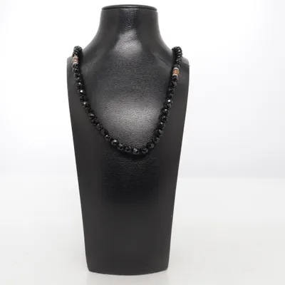 Necklace (Black) from Ti Sento Silver, Unknown metal