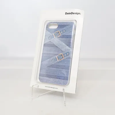 Telefoonhoesje (Blauw) van Dein Design