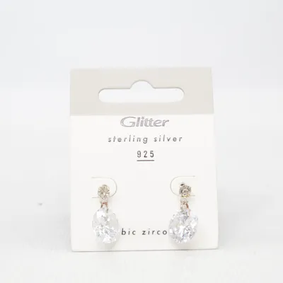 Øreringe (Sølv) fra Glitter Ukendt metal