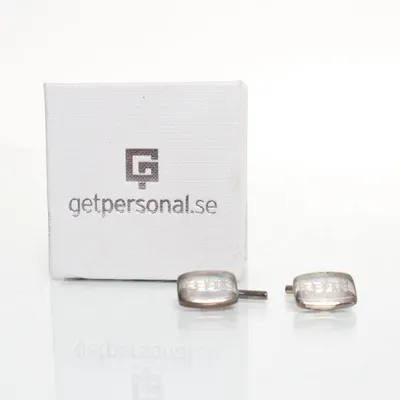 Manchetknopen (Zilver) van Get Personal Zilver
