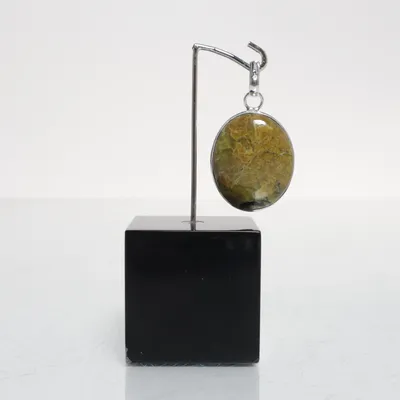 Hanger (Bruin) van Edelstein Zilver