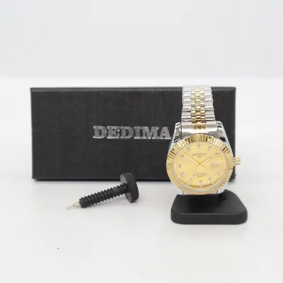 Wristwatch (Silver, Gold) from Dedima