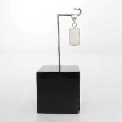 Pendant (Silver, White) from Edelstein Silver