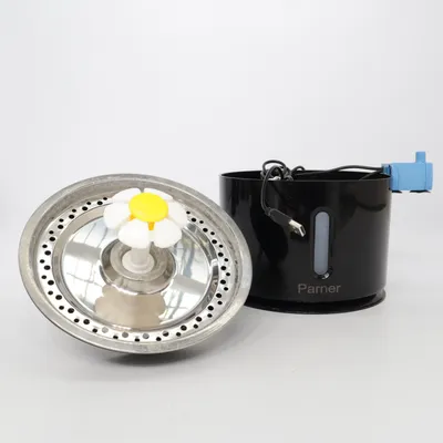 Water bowl (Silver, Black) from Parner