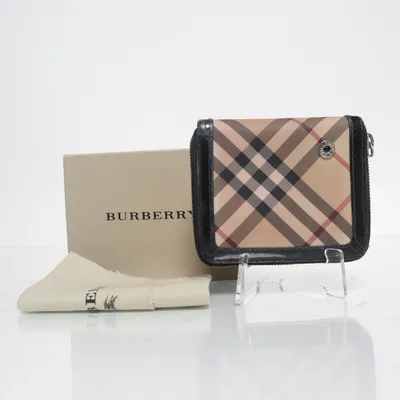 Plånbok (Beige, Svart, Flerfärgad) från Burberry