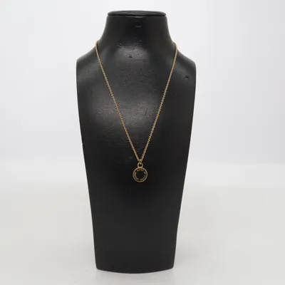 Halskette (Gold, Schwarz) von Marc by Marc Jacobs Unbekanntes Metall