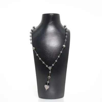 Necklace (Silver) from Kumkum Silver