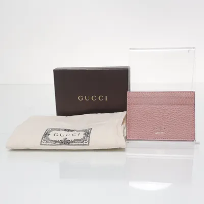 Kaarthouder (Roze) van Gucci Leer