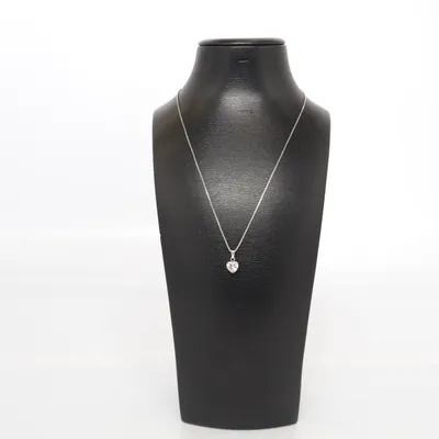 Halsband (Silverfärgad, Transparent) från GHA Sweden Silver, Okänd metall