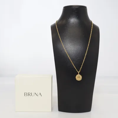 Halsband (Guldfärgad) från Bruna Silver