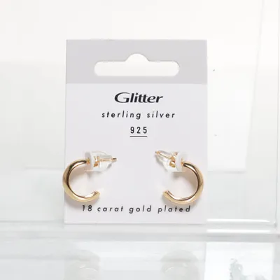 Örhängen (Guldfärgad) från Glitter Silver