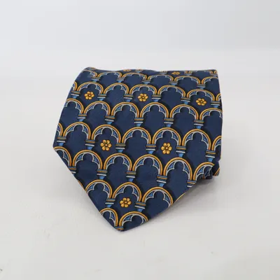 Cravate (Bleu, Multicolore) de Pierre Balmain Soie